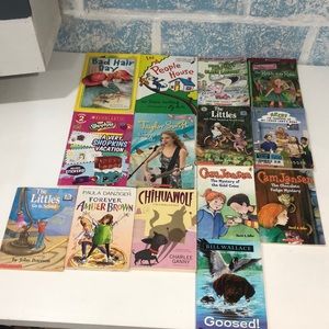 Mixed used books 14 pieces for kids